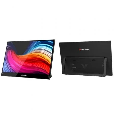 Verbatim Monitor Portátil Táctil 15.6 Pulgadas Full HD IPS Serie LIGHT